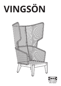 Manual IKEA VINGSON Armchair