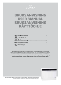 Bruksanvisning Elvita CBD6602V Diskmaskin