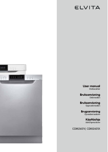 Manual Elvita CDM2601V Dishwasher