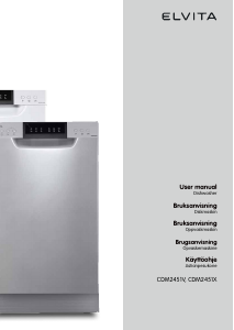 Manual Elvita CDM2451X Dishwasher