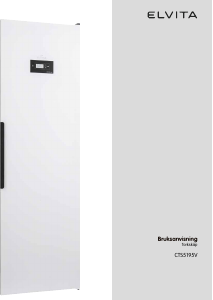 Bruksanvisning Elvita CTS5195V Torktumlare