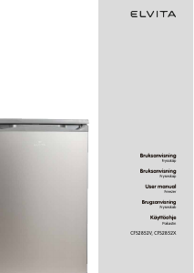 Manual Elvita CFS2852V Freezer