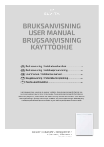 Bruksanvisning Elvita CKF2853V Kylskåp