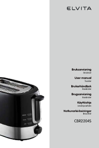 Handleiding Elvita CBR2204S Broodrooster