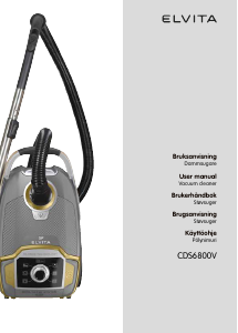 Manual Elvita CDS6800V Vacuum Cleaner