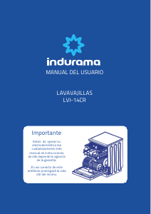 Manual de uso Indurama LVI-14CR Lavavajillas