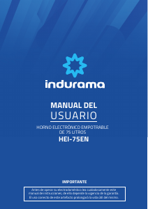 Manual de uso Indurama HEI-75EN Horno