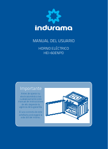 Manual de uso Indurama HEI-60ENPD Horno