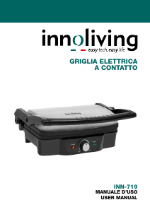 Handleiding Innoliving INN-719 Contactgrill