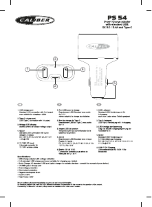 Handleiding Caliber PS54 Autolader