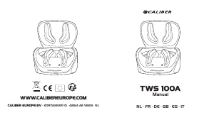 Manual de uso Caliber TWS100A Auriculares