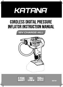 Manual Katana 220120 Tyre Inflator