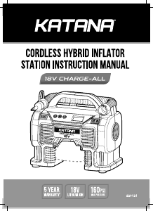 Manual Katana 220121 Tyre Inflator