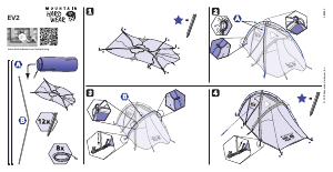 Mode d’emploi Mountain Hardwear EV 2 Tente