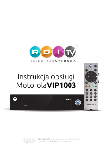 Instrukcja Motorola VIP 1003 (RDI) Odbiornik cyfrowy