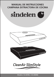Manual de uso Sindelen CA-606NG Campana extractora