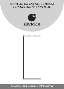 Manual de uso Sindelen SFV-100SI Congelador