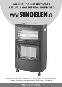 Manual de uso Sindelen SR-6300NG Calefactor