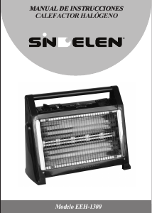 Manual de uso Sindelen EEH-1300 Calefactor