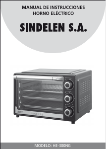 Manual de uso Sindelen HE-300NG Horno