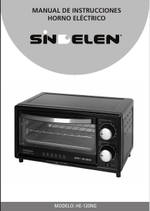 Manual de uso Sindelen HE-120NG Horno