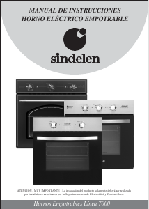Manual de uso Sindelen HE-7220RNG Horno