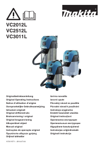 Manual Makita VC2012L Aspirador