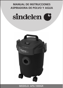 Manual de uso Sindelen APA-1000GR Aspirador