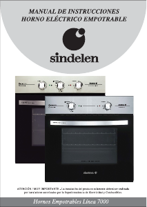 Manual de uso Sindelen HE-7050IN Horno
