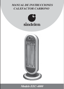 Manual de uso Sindelen EEC-4000NG Calefactor