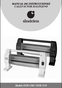 Manual de uso Sindelen EEH-1210GR Calefactor