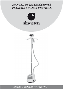 Manual de uso Sindelen V-1600VBL Vaporizador de prendas