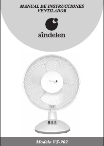 Manual de uso Sindelen VS-902BL Ventilador