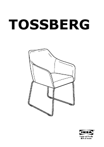 Brugsanvisning IKEA TOSSBERG Stol