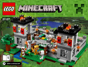 Bruksanvisning Lego set 21127 Minecraft Borgen