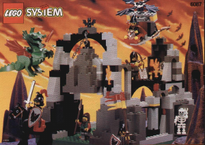 Manual de uso Lego set 6087 Fright Knights Mansión de brujas