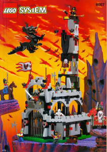 Bedienungsanleitung Lego set 6097 Fright Knights Schloss des Nachtlords