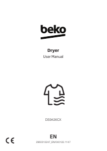 Manual BEKO DS9426CX Dryer