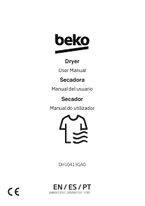 Manual BEKO DH 10413 GAO Máquina de secar roupa