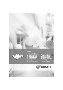 Hướng dẫn sử dụng Bosch PPW2000 AxxenceClassic Cân