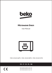 Manual BEKO MOC20100SFB Cuptor cu microunde