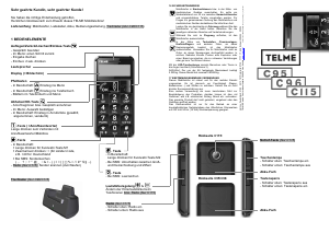 Bedienungsanleitung TELME C95 Handy
