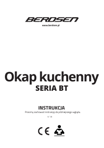 Instrukcja Berdsen BT-212 Okap kuchenny