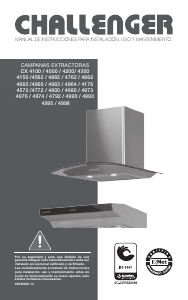 Manual de uso Challenger CX 4800 Campana extractora