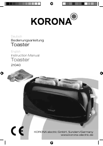 Bedienungsanleitung Korona 21040 Toaster