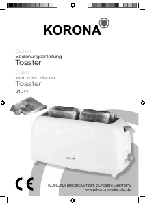 Bedienungsanleitung Korona 21041 Toaster