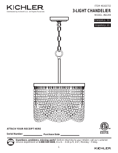 Manual Kichler 82299 Coltyn Lamp