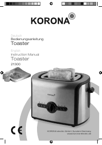 Manual Korona 21300 Toaster