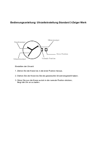 Bedienungsanleitung S.Oliver SO-4211-MQ Armbanduhr