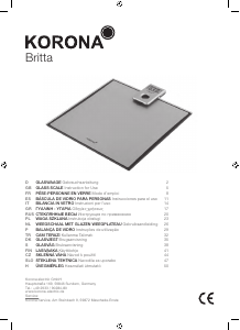 Manuale Korona Britta Bilancia